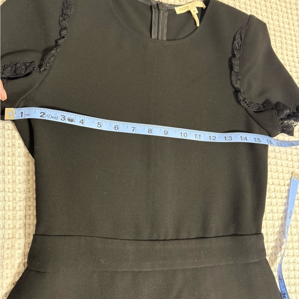 Maje Ively Skirt-Effect Romper Size 36/Small - Picture 9 of 14